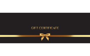 Gift Certificate