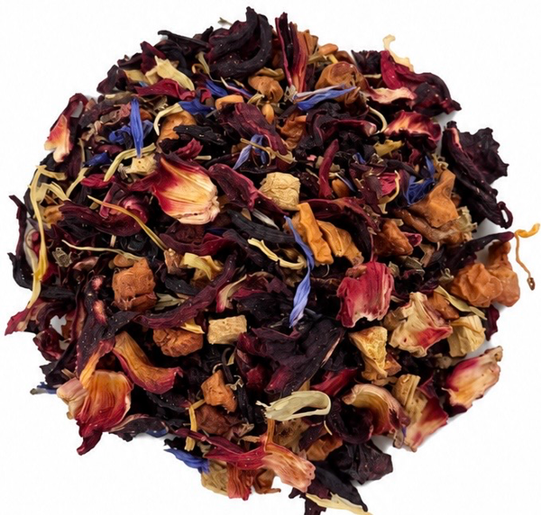 organic hibiscus tea fruit tea herbal tea strawberry  tea davids tea natural loose leaf tea mansion teavana