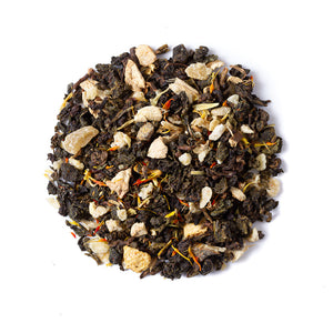 Organic Peach Ginger Oolong - Tea Mansion